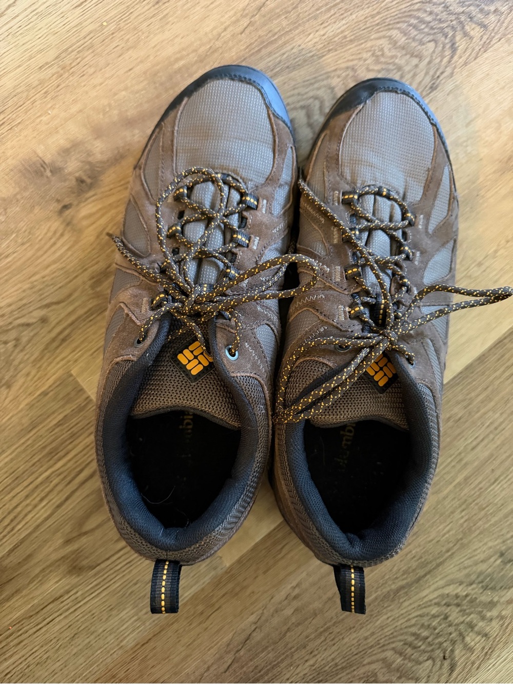 Columbia Men's Brown and Black Trail Sneakers Sz 12 - Picture 2 of 5